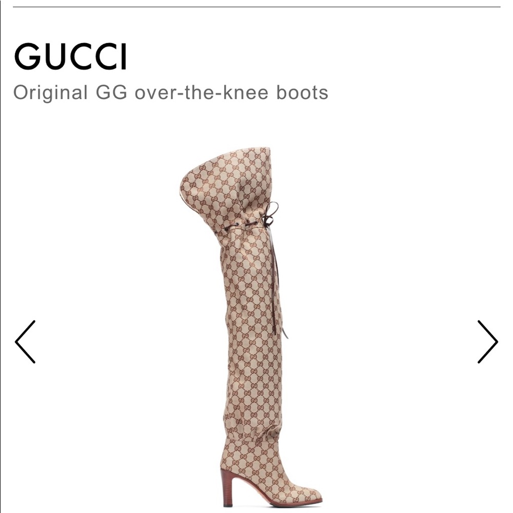 Gucci Over -the-Knee Boot Org 1,800
